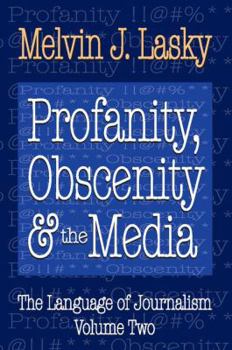 Paperback Profanity, Obscenity and the Media Book