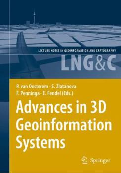 Hardcover Advances in 3D Geoinformation Systems Book