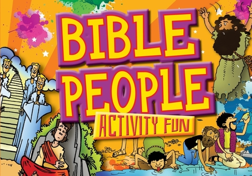 Paperback Bible People Activity Fun Book