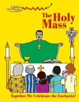 Paperback Holy Mass Color Activity (5 Pk) Book