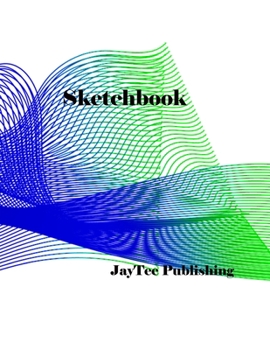 Sketchbook: Artist Sketchbook Draw and Write Journal. 103 Blank Paper with Black Rounded Corner Frame for Sketching, Drawing and Writing. Wave.