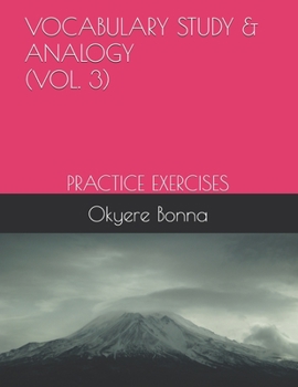 Paperback Vocabulary Study & Analogy (Vol. 3): Practice Exercises Book