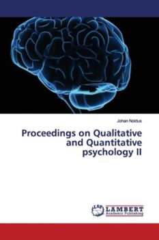 Paperback Proceedings on Qualitative and Quantitative psychology II Book