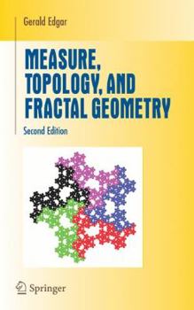 Paperback Measure, Topology, and Fractal Geometry Book