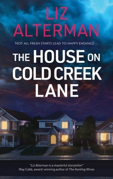 Hardcover The House on Cold Creek Lane [Large Print] Book