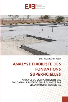 Paperback Analyse fiabiliste des fondations superficielles [French] Book