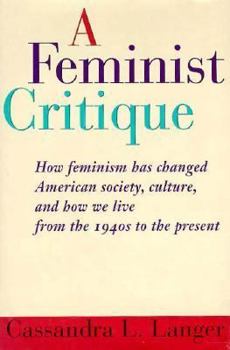 Hardcover A Feminist Critique Book