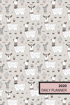 Paperback 2020 Daily Planner: Alpaca/Llama; January 1, 2020 - December 31, 2020; 6" x 9" Book