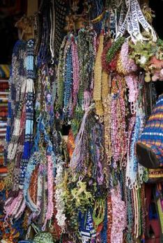 Beadwork at Guatemala Market Journal: 150 Page Lined Notebook/Diary