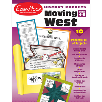 Paperback History Pockets: Moving West, Grade 4 - 6 Teacher Resource Book