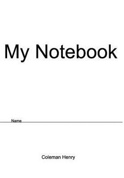 Hardcover Lined Notebook Book