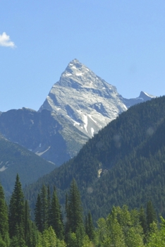 Journal: 150 Dot Grid Sheets, 6x9 Inches, Inspiring Mountains, Plan Your Day and Organize Your Life, Tracker, Productivity, Diary, Notebook