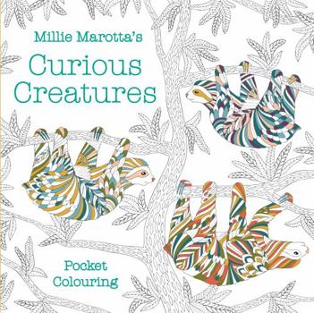 Paperback Millie Marotta's Curious Creatures Pocket Colouring Book