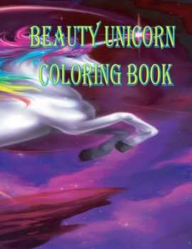 Paperback Beauty Unicorn: Coloring Book