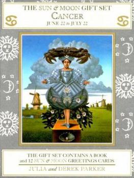 Hardcover Sun & Moon Gift Set: Cancer Book