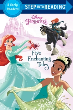 Paperback Five Enchanting Tales (Disney Princess) Book