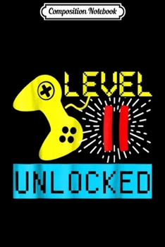 Paperback Composition Notebook: 11th Birthday Boys Video Game Gamer Boys Controller Journal/Notebook Blank Lined Ruled 6x9 100 Pages Book