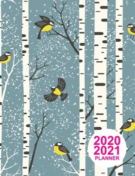 2020 2021 Planner: Pretty Daily, Weekly and Monthly Planner 2 Years | Agenda Schedule Organizer Logbook and Personal Journal Diary | 24 Months ... Book | Cover Design Code DT 00102998