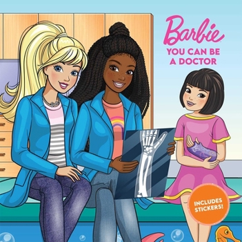 Paperback Barbie: You Can Be a Doctor Book