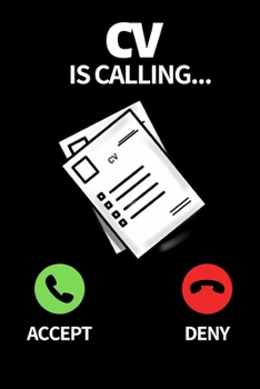 Cv Is Calling...: Funny Hr Notebook/Journal (6” X 9”) Great Appreciation Gift For Human Resources Specialists