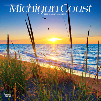 Calendar Michigan Coast 2022 Square Book