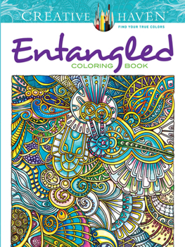 Paperback Creative Haven Entangled Coloring Book