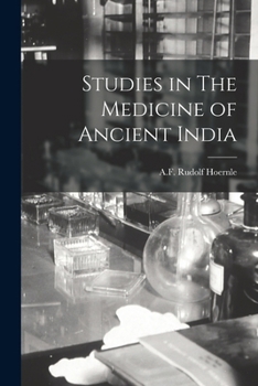 Paperback Studies in The Medicine of Ancient India Book