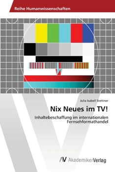 Paperback Nix Neues im TV! [German] Book