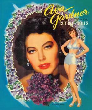 Paperback Ava Gardner Cut-Out Dolls Book