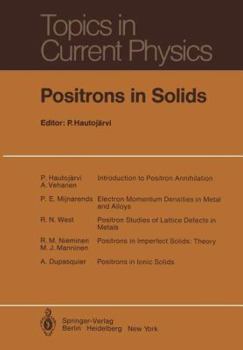 Paperback Positrons in Solids Book