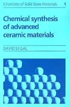 Paperback Chemical Synthesis of Advanced Ceramic Materials Book