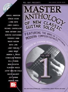 Paperback Master Anthology of New Classic Guitar Solos, Volume 1 Book