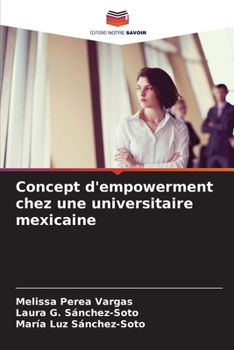 Paperback Concept d'empowerment chez une universitaire mexicaine [French] Book