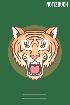 Notizbuch Gepunktet Tiger: A5  Notebook • 111 Seiten  • Extra  Kalender 2020 •  Einzigartig •  Dotgrid •  Dotted •  Punktraster  • Geschenk • Geschenkidee (German Edition)