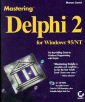 Paperback Mastering Delphi 2 for Windows 95 NT Book