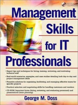 Hardcover Management Skills for IT Professionals [With CDROM] Book