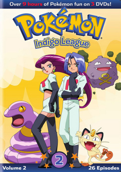 DVD Pokemon: Season 1 Indigo League Set 2 Book