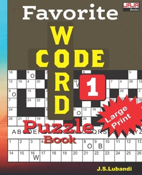 Paperback Favorite CODEWORD Puzzle Book 1 [Large Print] Book