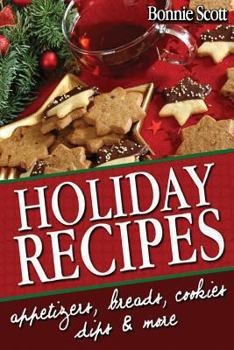 Paperback Holiday Recipes Book