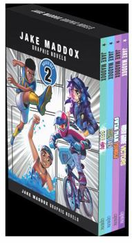 Paperback Jake Maddox Graphic Novels 4-Book Boxed Set 2 Book