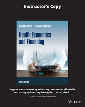 Hardcover Health Economics and Financing Book
