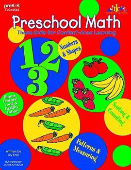 Paperback Preschool Math: Theme Units for Content-Area Learning Book