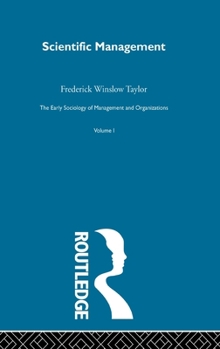Hardcover Scientific Management Book