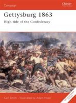 Paperback Gettysburg 1863: High Tide of the Confederacy Book