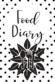 Paperback Food Diary: Daily Nutrition Log for Weight Loss Book