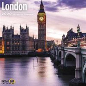 Calendar London Wall Calendar 2020 Book