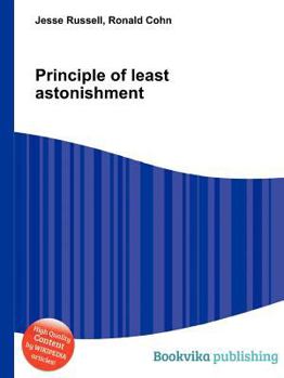 Paperback Principle of Least Astonishment Book