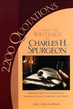 Paperback 2,200 Quotations from the Writings of Charles H. Spurgeon Book