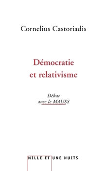 Paperback Démocratie et relativisme [French] Book