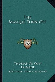Paperback The Masque Torn Off Book